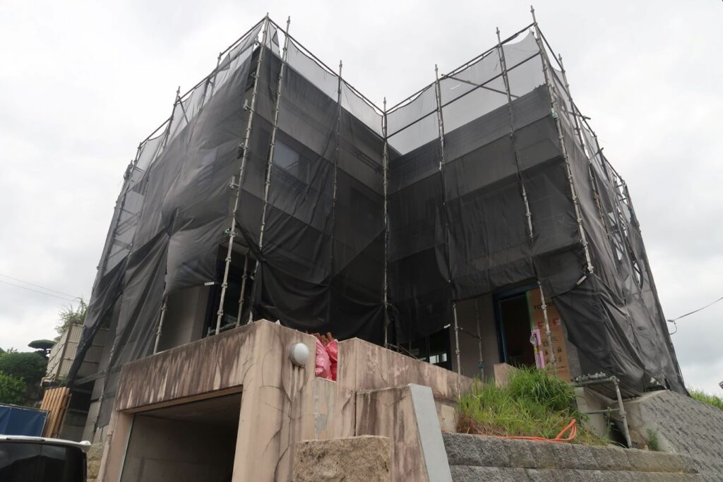 生駒市谷田町分譲地の様子